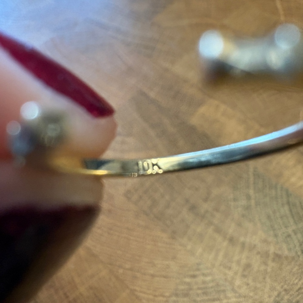 10k gold and diamond ring - Picture 6 of 7